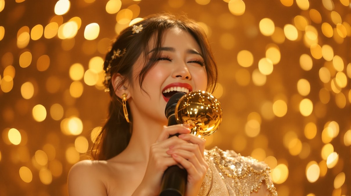 陈曼妮斩获年度最佳女歌手 含泪感谢一路陪伴